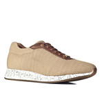 Daniel Knitwear Lace-Up Men's Sports Shoes // Beige (Euro: 44)