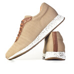 Daniel Knitwear Lace-Up Men's Sports Shoes // Beige (Euro: 44)