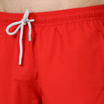 Dravevn Swim Shorts // Red (L)