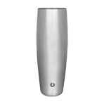 Insulated Stainless Steel Beer Glass + Lid // 24oz // Steel