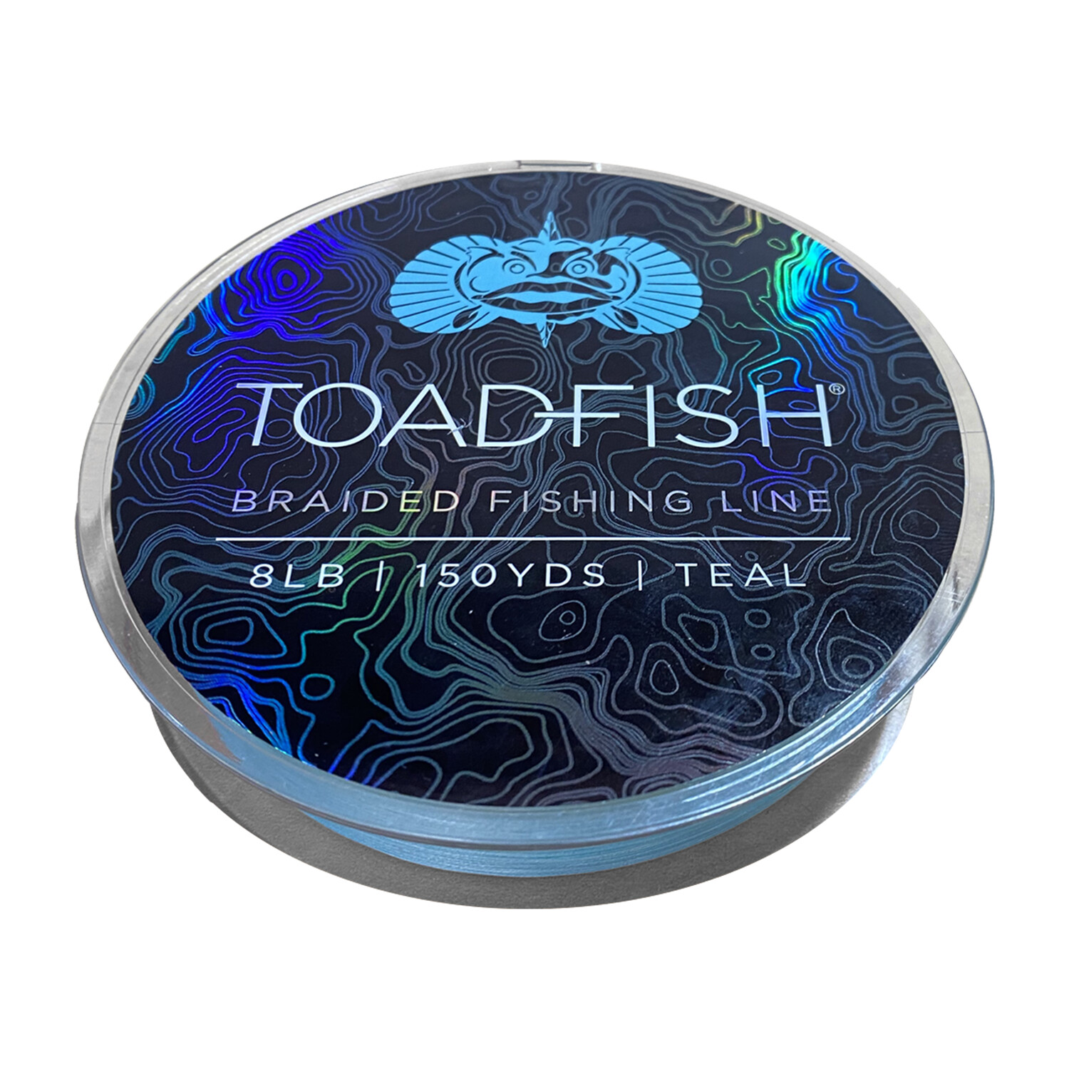 Toadfish Braided Line // 8LB 150 Yards // Teal - Toadfish Outfitters - Touch  of Modern