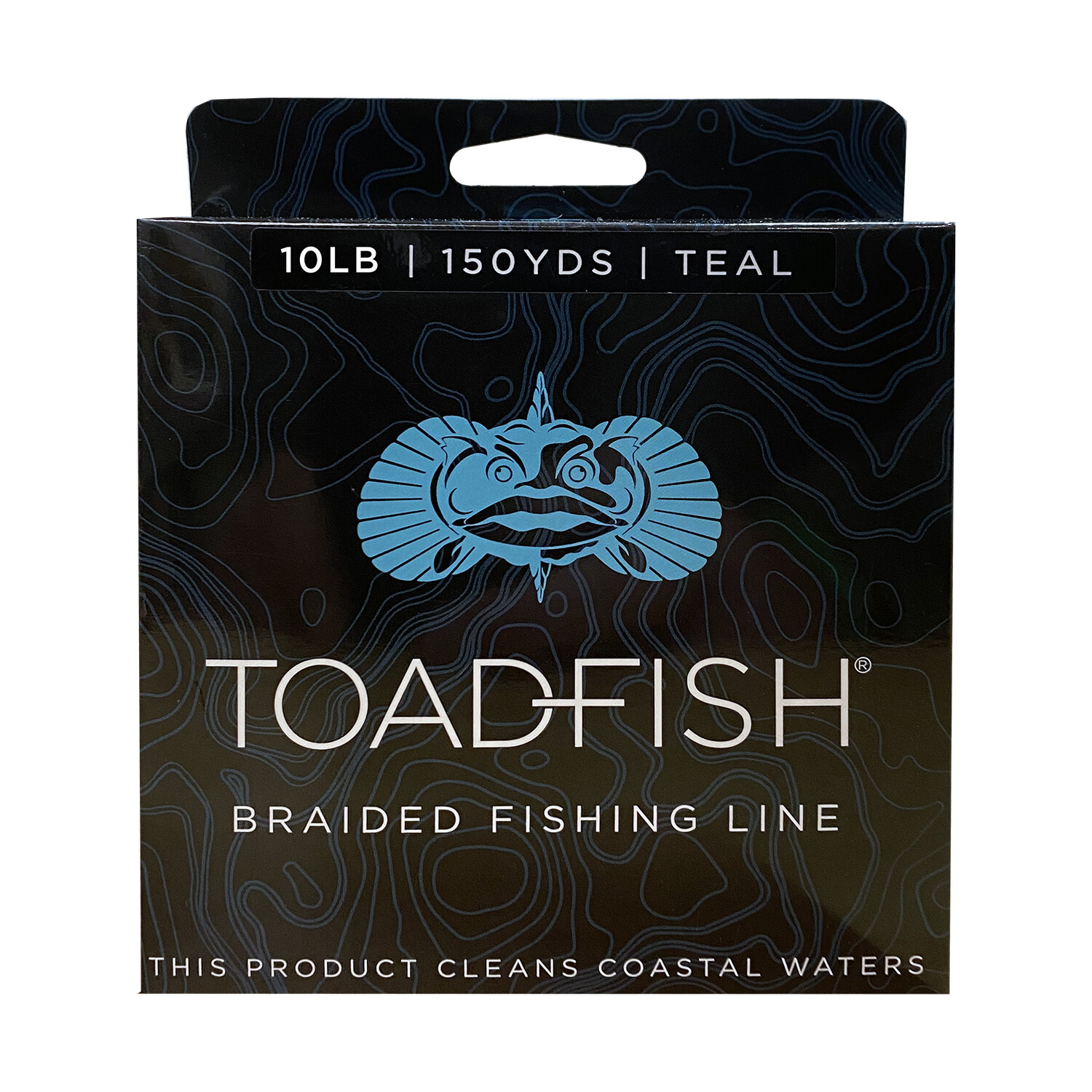 Toadfish Braided Fishing Line - 15lb - 150yd