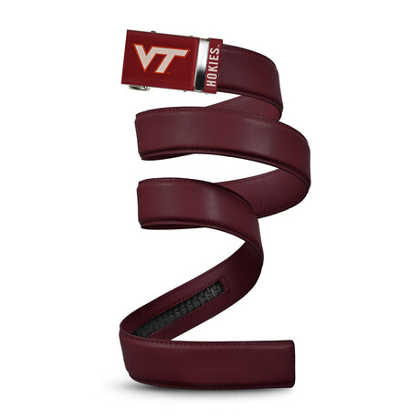 Virginia Tech Belt // Maroon (Small // 28"-32" Waist)