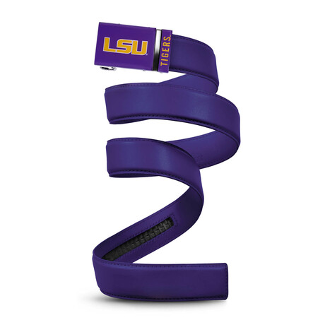 LSU Belt // Purple (Small // 28"-32" Waist)