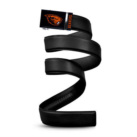 Oregon State Beavers Belt // Black (Small // 28"-32" Waist)
