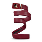 Florida State Seminoles Cardinal Belt // Red (Small // 28"-32" Waist)