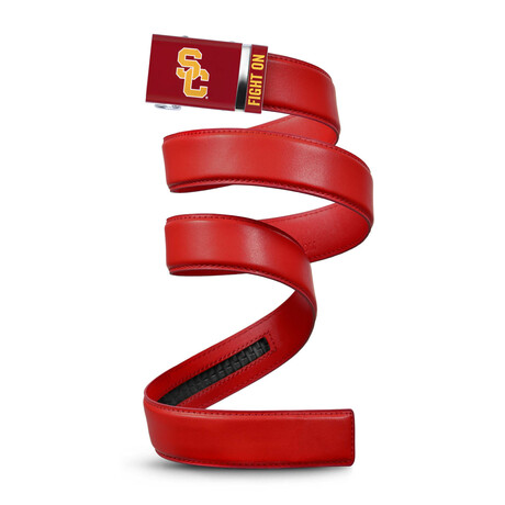 USC Trojans Belt // Dark Red (Small // 28"-32" Waist)