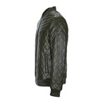 Seville Leather Jacket // Olive (L)
