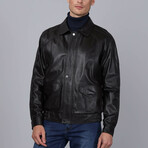 Bariloche Leather Jacket // Brown Zig (3XL)