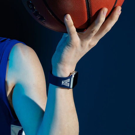 Villanova Wildcats Silicone Apple Watch Band // Navy (38/40/41mm + Short Band)
