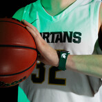 Michigan State Spartans Silicone Apple Watch Band // Green (38/40/41mm + Short Band)