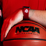 Ohio State Buckeyes Silicone Apple Watch Band // Crimson (38/40/41mm + Short Band)