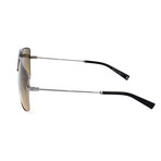 Men's 7162-S-EVO Sunglasses // Ruthenium + Yellow