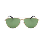 Unisex 7157-S-PEF Sunglasses // Gold + Green