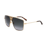 Men's 7162-S-2F7 Sunglasses // Gold + Gray