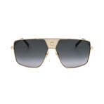 Men's 7162-S-2F7 Sunglasses // Gold + Gray