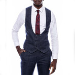 Joshua Slim Fit 3-Piece  Suit // Navy (Euro: 48)