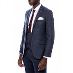 Joshua Slim Fit 3-Piece  Suit // Navy (Euro: 48)
