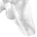 Woman Sculpture Wall Runner // 13" // White