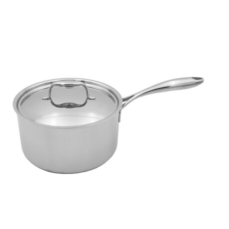 Duratux Tri-Ply Stainless Steel Saucepan + Lid // 3.32-Quart