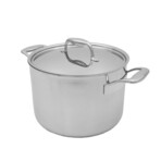 Duratux Tri-Ply Stainless Steel Stockpot + Lid // 8-Quart