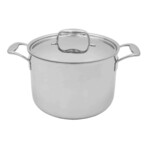 Duratux Tri-Ply Stainless Steel Stockpot + Lid // 8-Quart