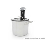 Chef Series // Tri-Ply Stainless Steel Sous Vide Pot // 9.8-Quart