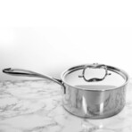 Duratux Tri-Ply Stainless Steel Saucepan + Lid // 3.32-Quart