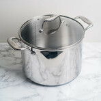 Concentrix Stainless Steel Pot + Lid // 8-Quart