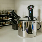 Chef Series // Tri-Ply Stainless Steel Sous Vide Pot // 9.8-Quart