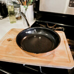 Concentrix Stainless Steel Nonstick Frypan // 8" // Black