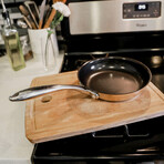 Concentrix Stainless Steel Nonstick Frypan // 8" // Black