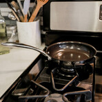 Concentrix Stainless Steel Nonstick Frypan // 8" // Black