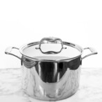 Duratux Tri-Ply Stainless Steel Stockpot + Lid // 8-Quart