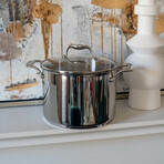 Concentrix Stainless Steel Pot + Lid // 8-Quart