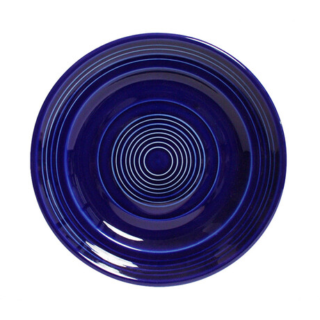 Concentrix Ceramic Plate Set // Set of 6 Plates // Cobalt Blue (7.5")