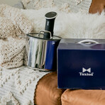 Chef Series // Tri-Ply Stainless Steel Sous Vide Pot // 9.8-Quart