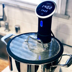 Chef Series // Tri-Ply Stainless Steel Sous Vide Pot // 9.8-Quart