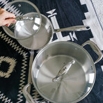 Concentrix Stainless Steel Pot + Lid // 8-Quart