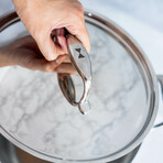 Duratux Tri-Ply Stainless Steel Stockpot + Lid // 8-Quart