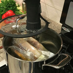 Chef Series // Tri-Ply Stainless Steel Sous Vide Pot // 9.8-Quart