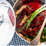 Duratux Tri-Ply Stainless Steel Stockpot + Lid // 8-Quart