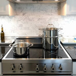 Concentrix Stainless Steel Cookware Set // 5-Piece Set // Black