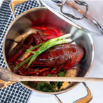 Duratux Tri-Ply Stainless Steel Stockpot + Lid // 8-Quart