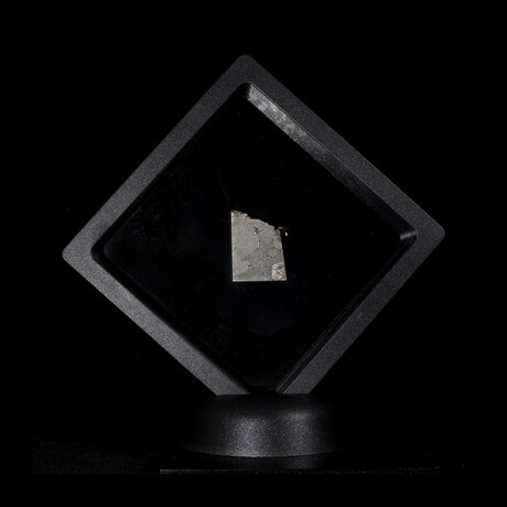 Seymchan Meteorite External Part Slice // Floating Display Stand