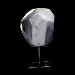 Agate Framed Amethyst // Stand Mounted