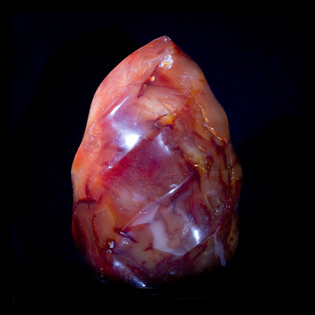 Carnelian Hot Flame Sculpture
