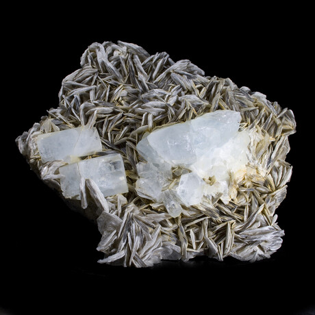 Aquamarine & Muscovite on Matrix