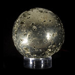 Dramatic Pyrite Sphere