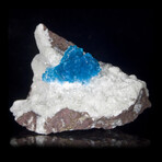 Cavansite on Heulandite